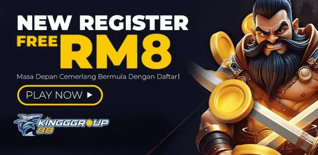 Kinggroup88 Free Credit RM8 New Member