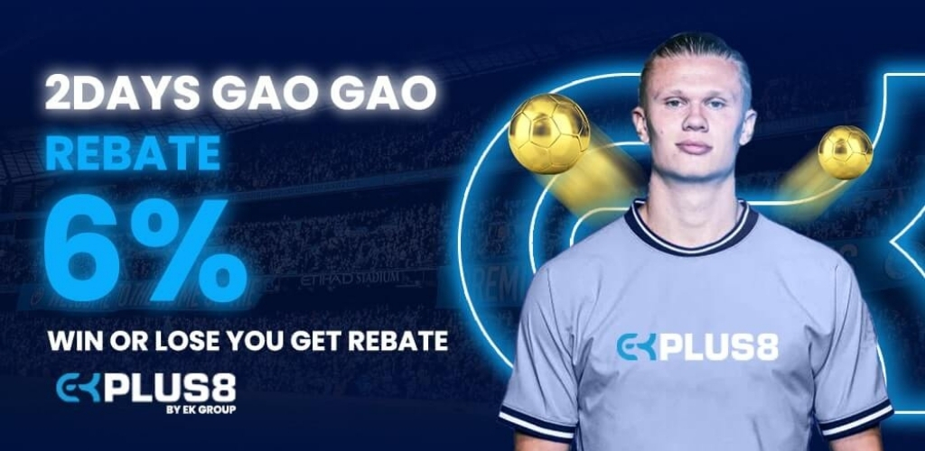 Rebate GaoGao 6% EkPlus8