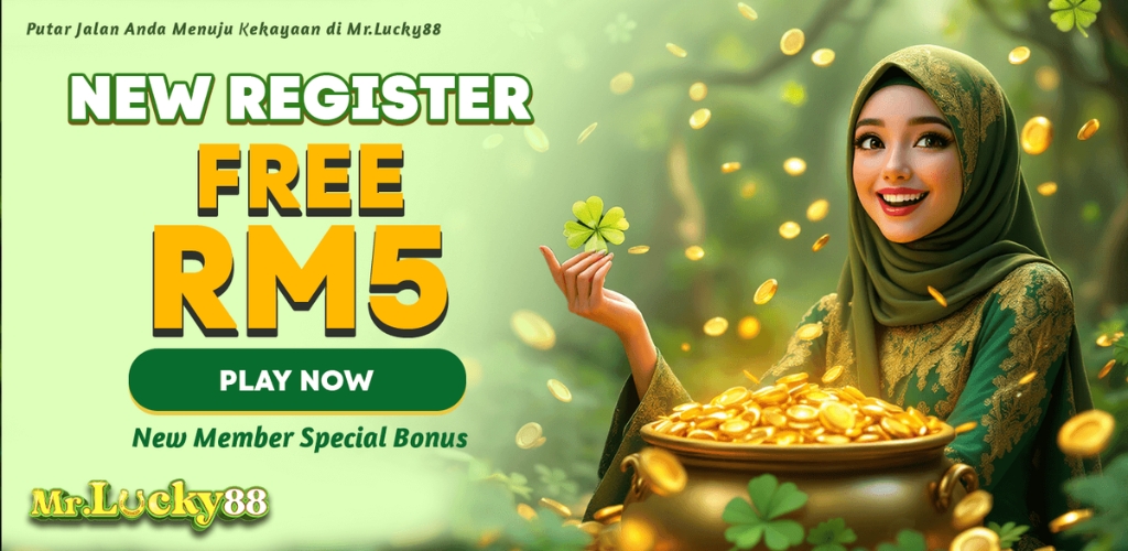 MrLucky88 Free Credit No Deposit RM5