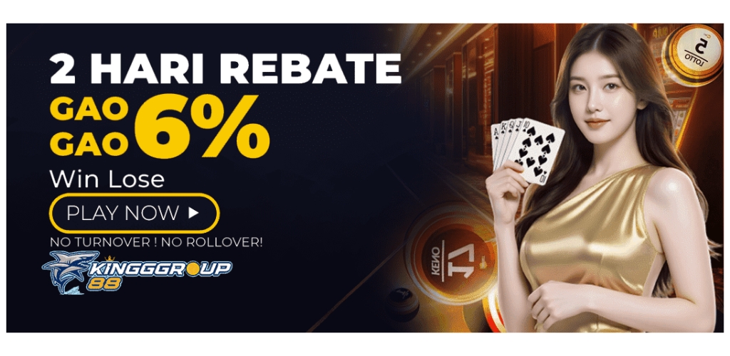 Kinggroup88 Special Rebate for Loyal Members