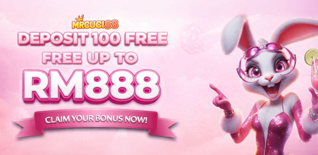 Depo and Get RM888 Free Credit at MrCuci88