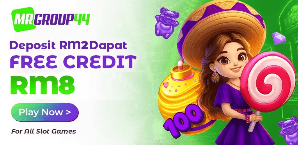 Deposit RM2 Get RM8 Free Credit MrGroup44